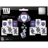 New York Giants - 2-Pack Playing Cards & Dice Set