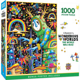 Wonderous Worlds - The World Was Mad 1000 Piece Jigsaw Puzzle