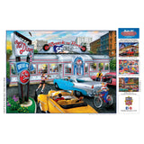 Drive-Ins, Diners & Dives - Rock & Rolla Diner 550 Piece Jigsaw Puzzle