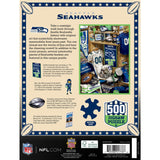 Seattle Seahawks - Locker Room 500 Piece Jigsaw Puzzle