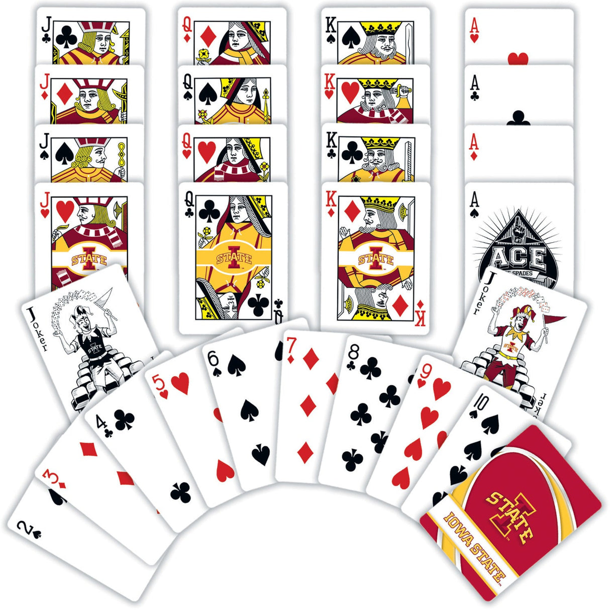 Iowa State Cyclones Playing Cards - 54 Card Deck