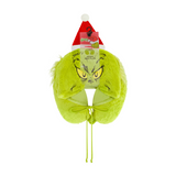 Grinch Santa Hat Hoodie Neck Pillow