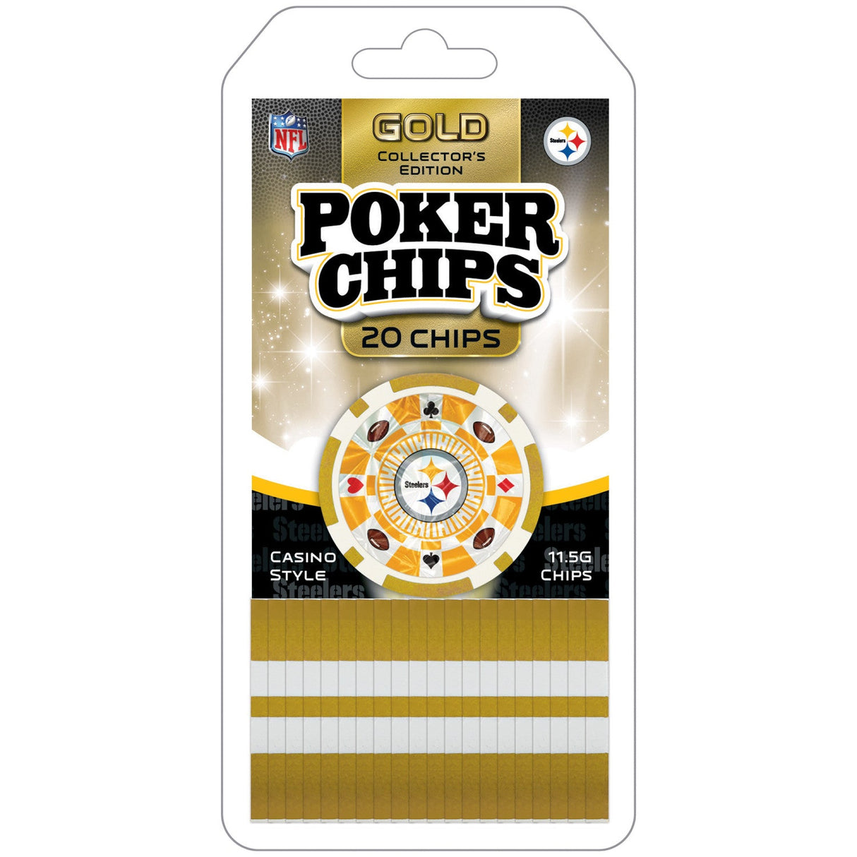 Pittsburgh Steelers 20 Piece Poker Chips