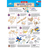 Whirligig Buildable Wood Craft & Paint Kit