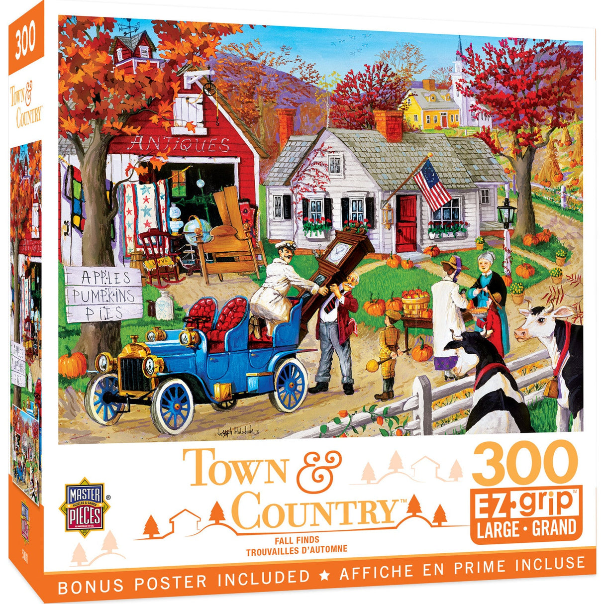 Town & Country - Fall Finds 300 Piece EZ Grip Jigsaw Puzzle