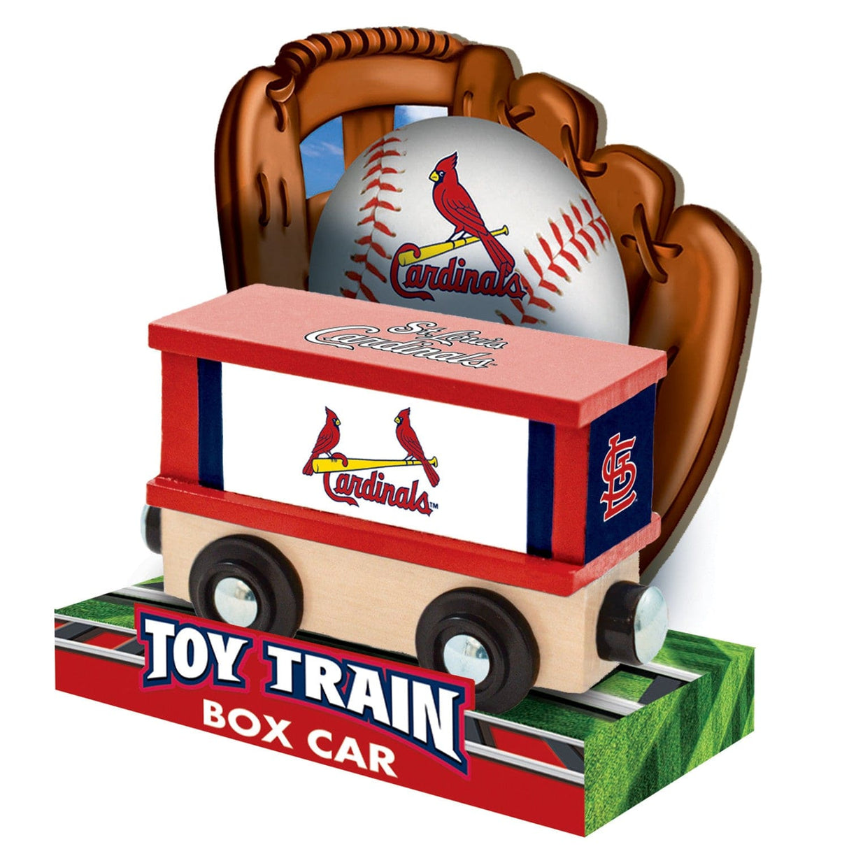 St. Louis Cardinals Toy Train Box Car