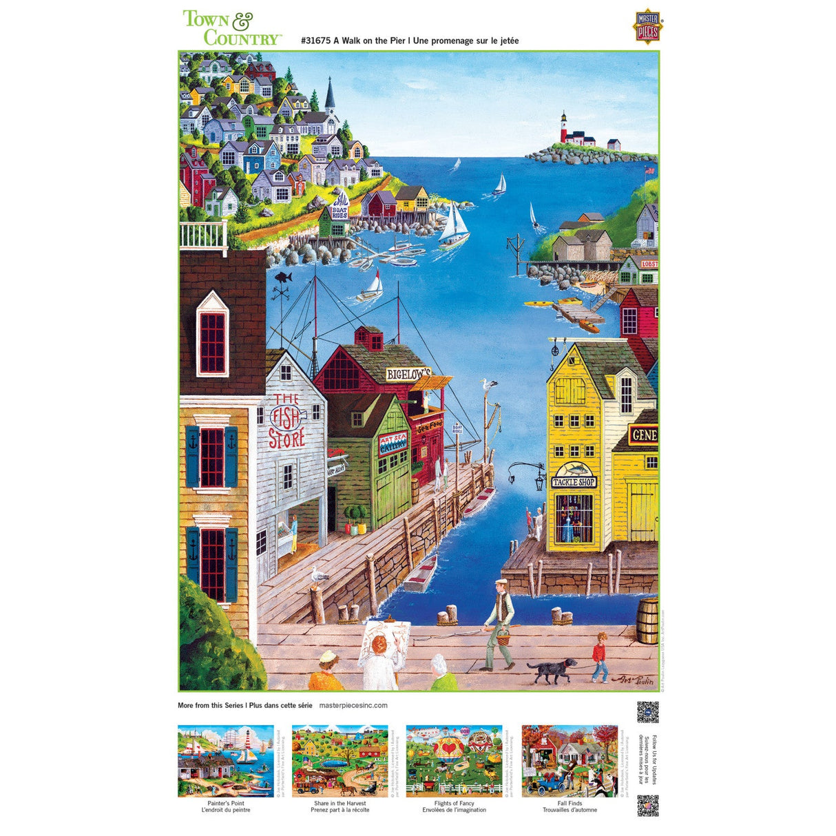 Town & Country - A Walk on the Pier 300 Piece EZ Grip Jigsaw Puzzle