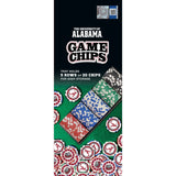 Alabama Crimson Tide 100 Piece Poker Chips