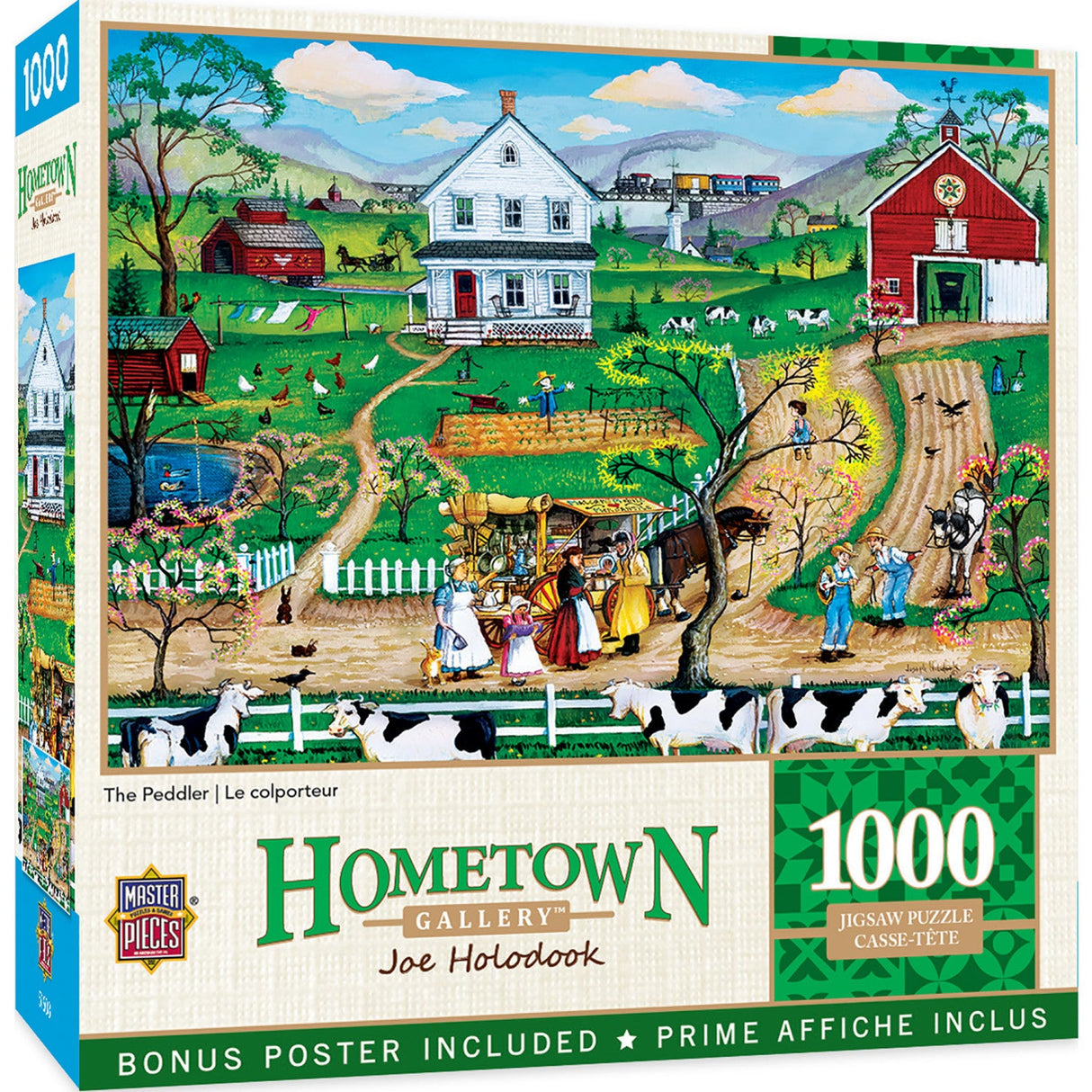 Hometown Gallery - The Peddler 1000 Piece Jigsaw Puzzle