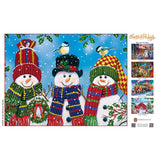 Happy Holidays - Snowy Afternoon Friends 300 Piece EZ Grip Jigsaw Puzzle