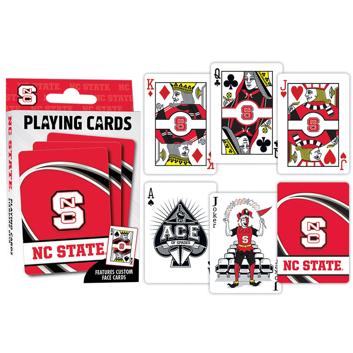 NC State Wolfpack Playing Cards - 54 Card Deck