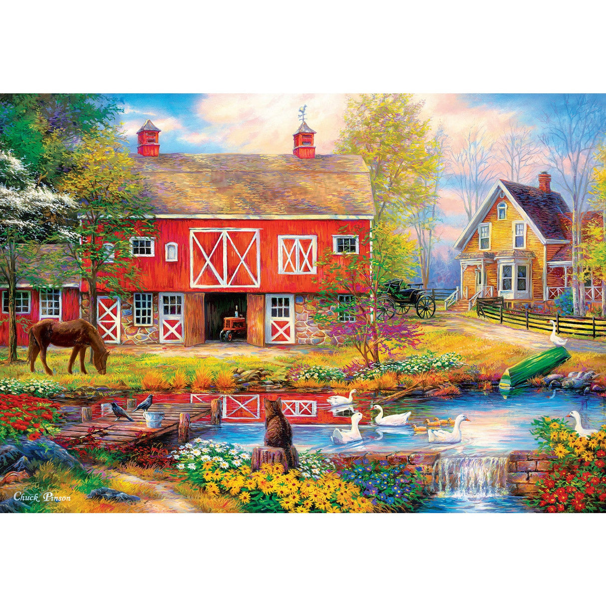 Signature Collection - Reflections on Country Living 2000 Piece Jigsaw Puzzle