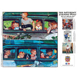 Saturday Evening Post - Coming and Going 1000 Piece Jigsaw Puzzle