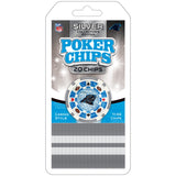 Carolina Panthers 20 Piece Poker Chips