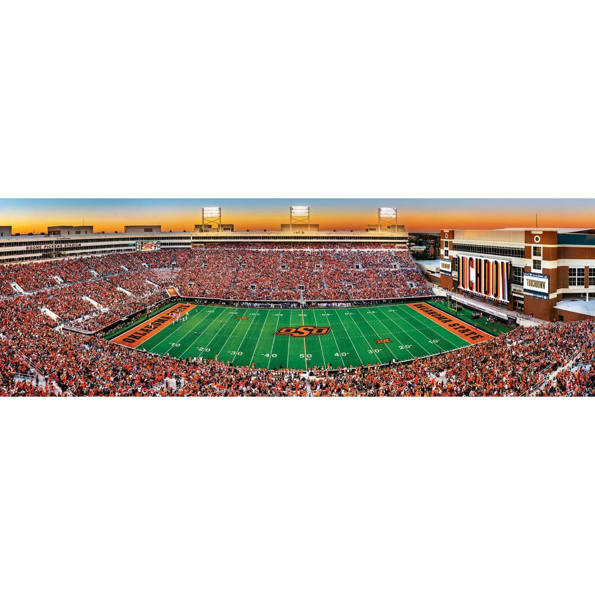 Oklahoma State Cowboys - 1000 Piece Panoramic Jigsaw Puzzle