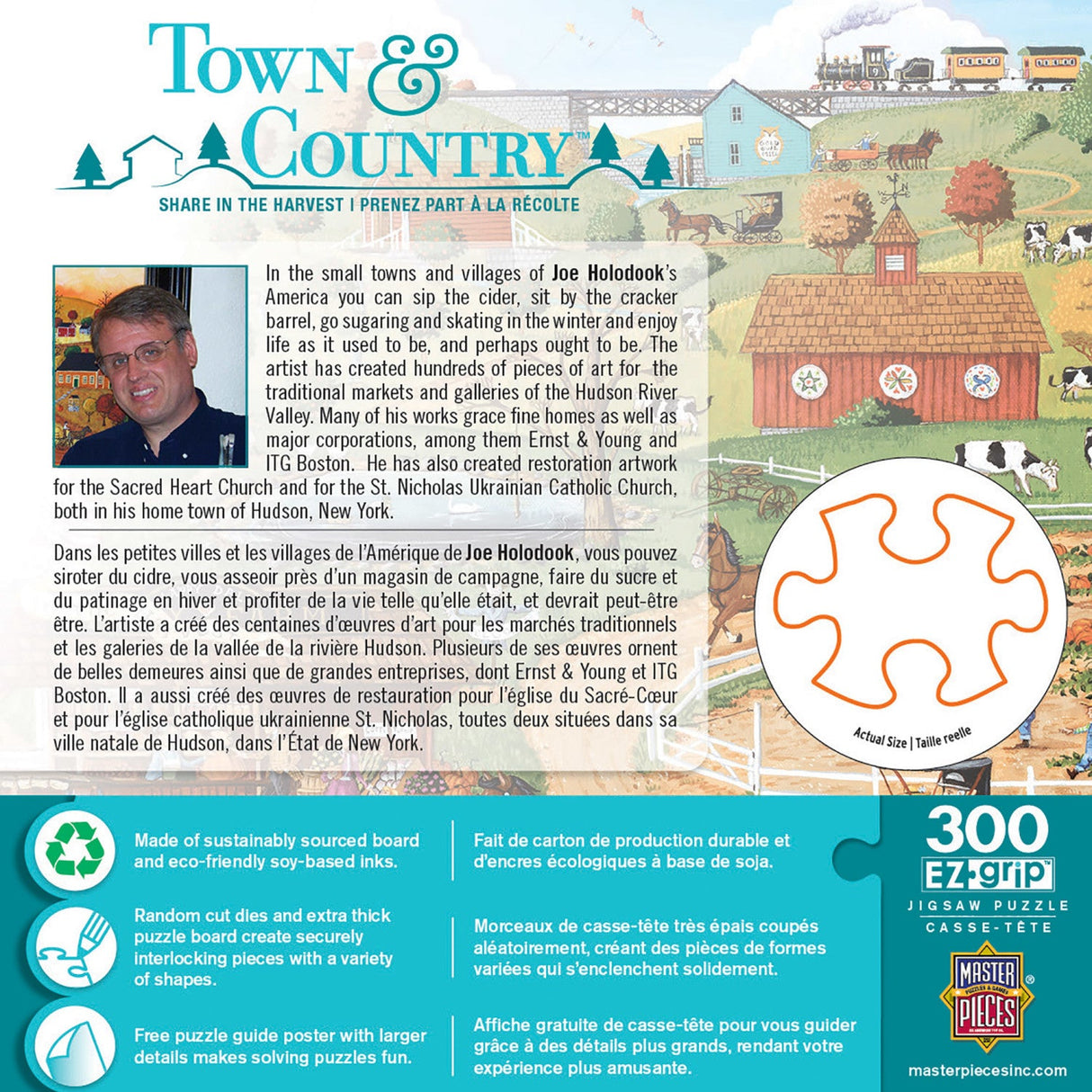 Town & Country - Share in the Harvest 300 Piece EZ Grip Jigsaw Puzzle