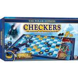 The Polar Express Checkers Board Game