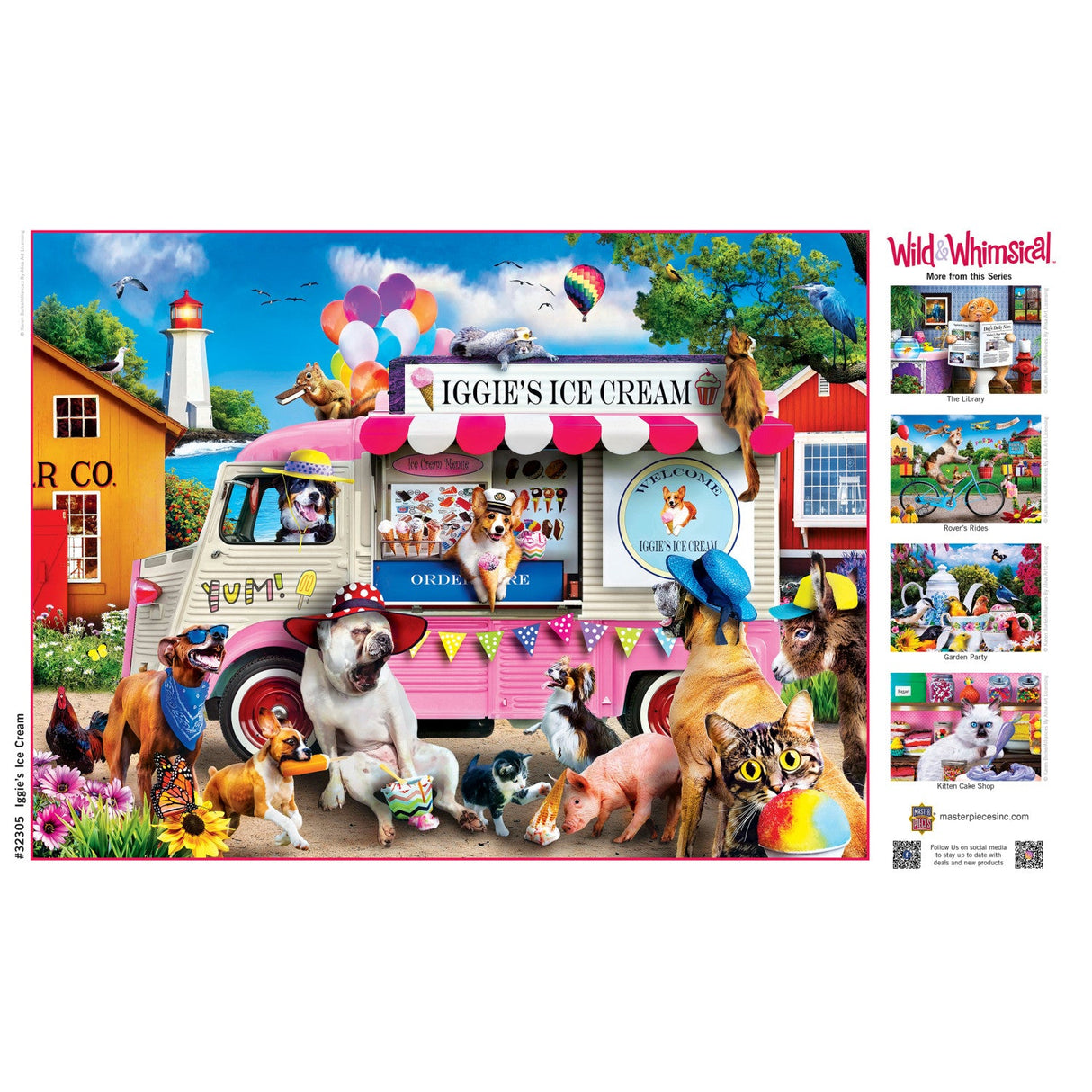 Wild & Whimsical - Iggy's Ice Cream 300 Piece EZ Grip Jigsaw Puzzle