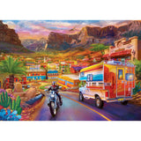 Roadsides of the Southwest - Into the Valley 500 Piece Jigsaw Puzzle