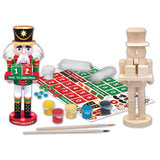 Nutcracker Calendar Wood Paint Set