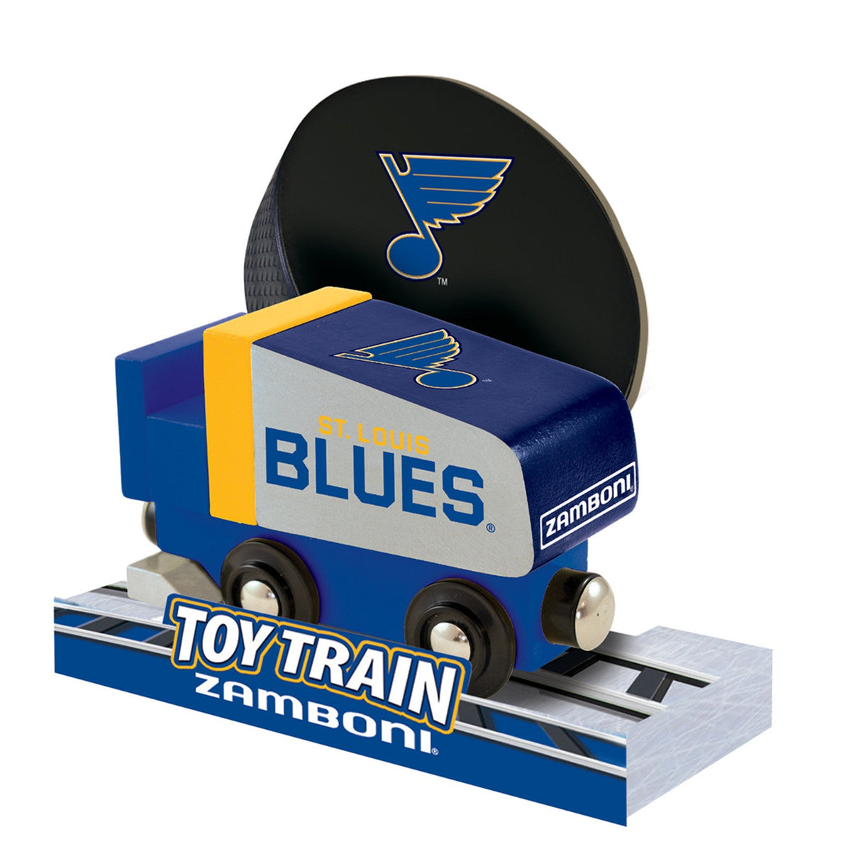 St. Louis Blues Toy Zamboni Train Engine