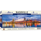 Nashville, Tennessee 1000 Piece Panoramic Jigsaw Puzzle