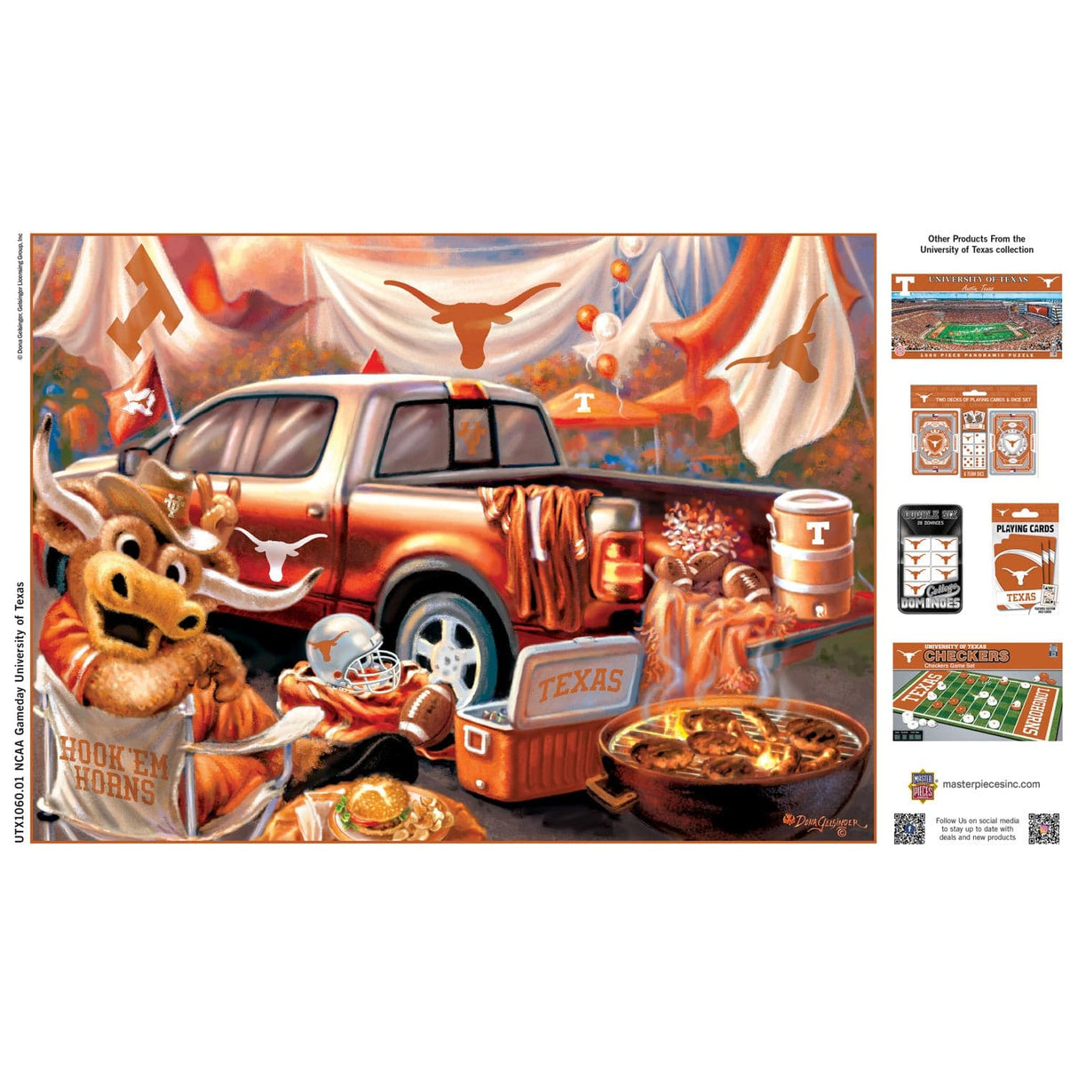 Texas Longhorns - Gameday 1000 Piece Jigsaw Puzzle