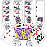 LSU Tigers - 2-Pack Playing Cards & Dice Set