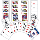 New York Giants Playing Cards - 54 Card Deck