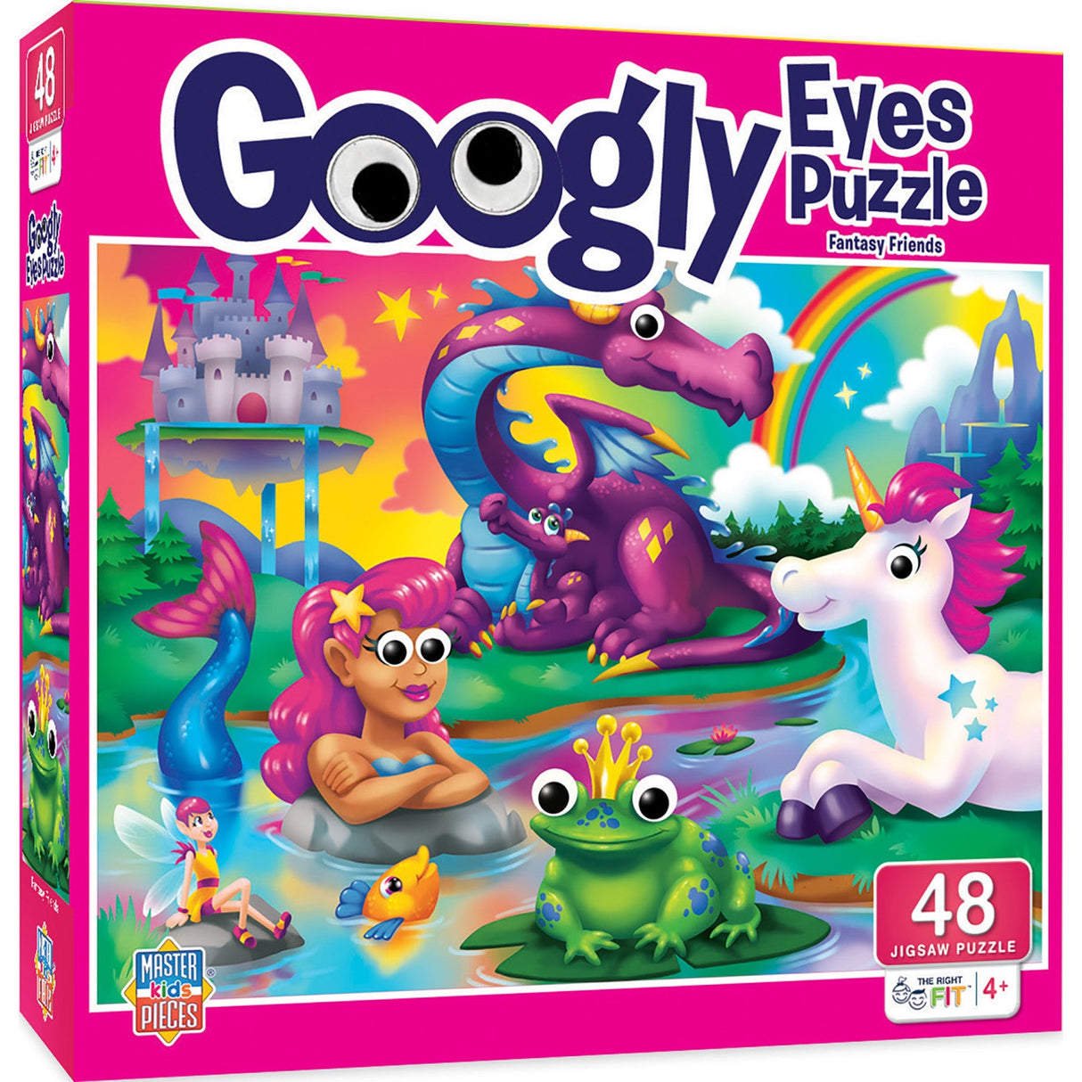 Googly Eyes - Fantasy Friends 48 Piece Jigsaw Puzzle