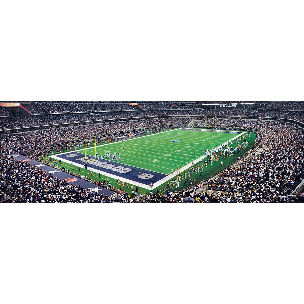 Dallas Cowboys - 1000 Piece Panoramic Jigsaw Puzzle