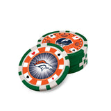 Denver Broncos 300 Piece Poker Set