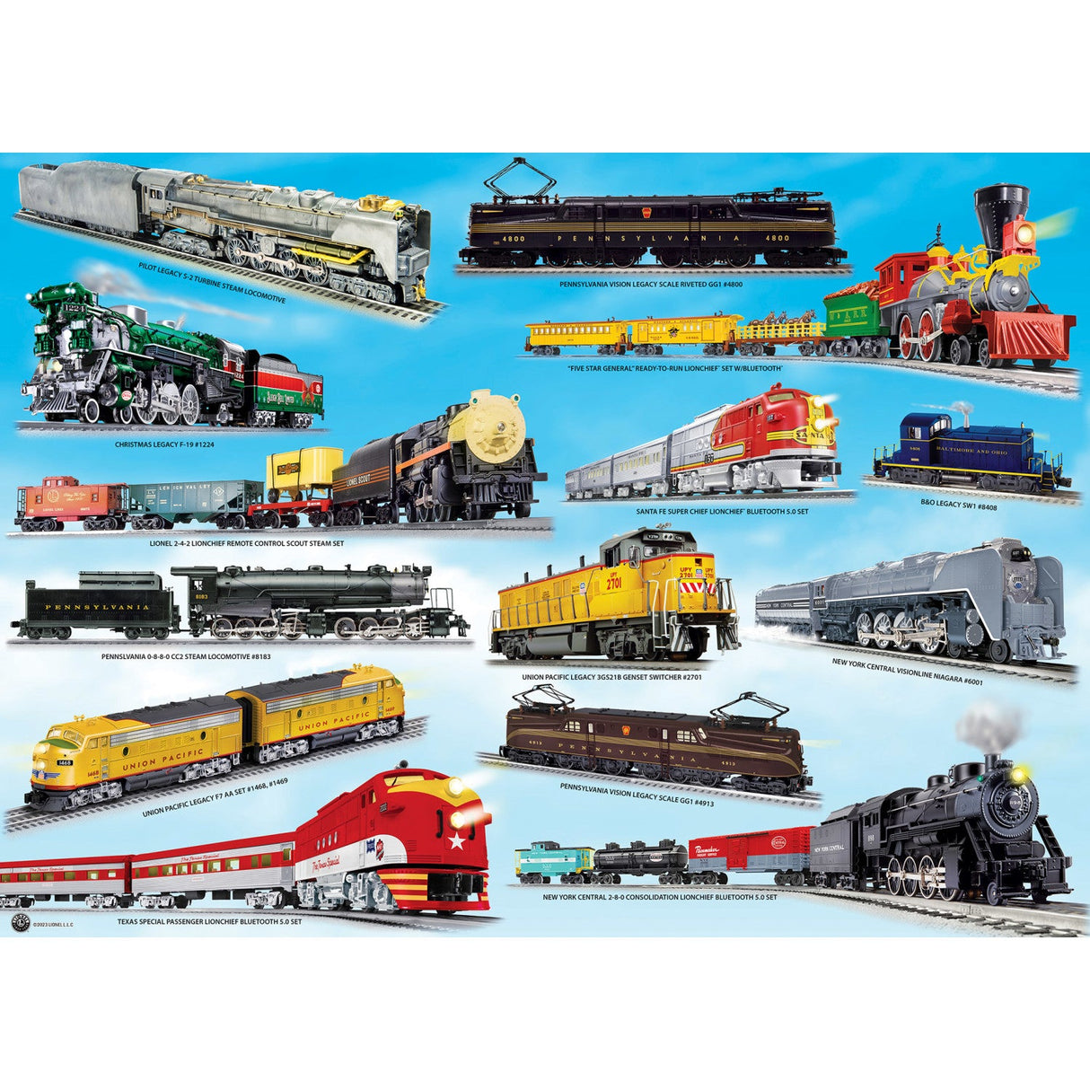 Lionel Trains - Best in Class 1000 Piece Jigsaw Puzzle