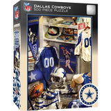 Dallas Cowboys - Locker Room 500 Piece Jigsaw Puzzle