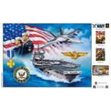 America's Navy - Anchors Away 1000 Piece Jigsaw Puzzle