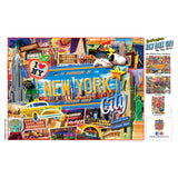 Greetings From New York - 550 Piece Jigsaw Puzzle