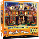 Glow in the Dark - Haunted House on the Hill 1000 Piece Jigsaw Puzzle