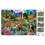 Tranquility - Hillside Cottage 1000 Piece Jigsaw Puzzle