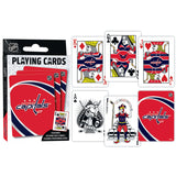 Washington Capitals Playing Cards - 54 Card Deck