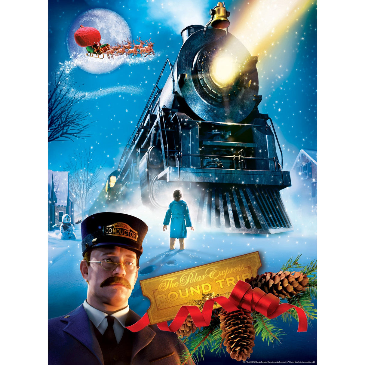 The Polar Express 3-pack 500 Piece Jigsaw Puzzle