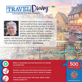 Travel Diary - Cycling at Colmar 500 Piece Jigsaw Puzzle