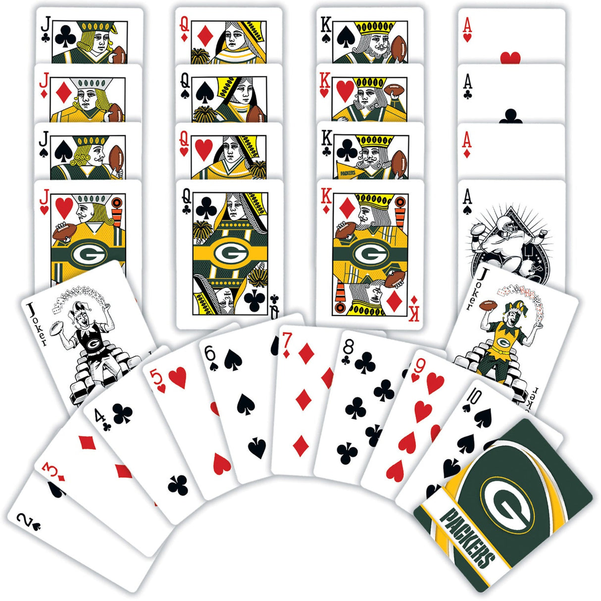 Green Bay Packers Playing Cards - 54 Card Deck