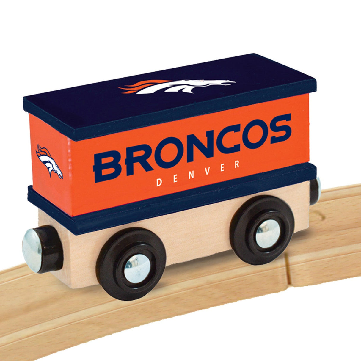 Denver Broncos Toy Train Box Car