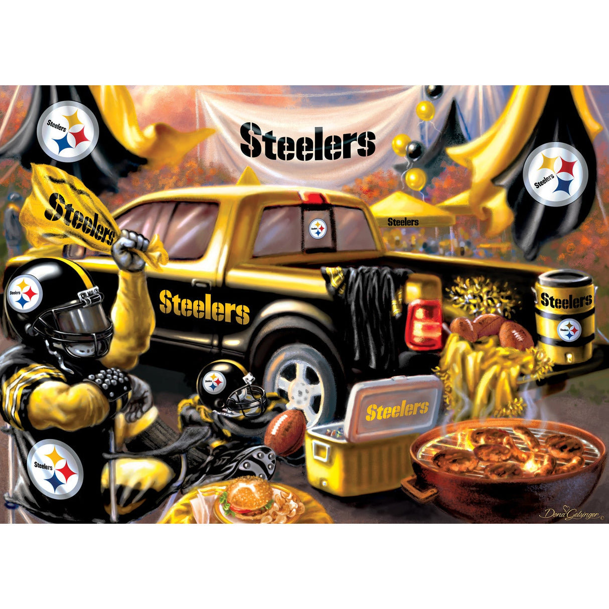 Pittsburgh Steelers - Gameday 1000 Piece Jigsaw Puzzle