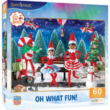 Elf on the Shelf - Oh What Fun 60 Piece Jigsaw Puzzle