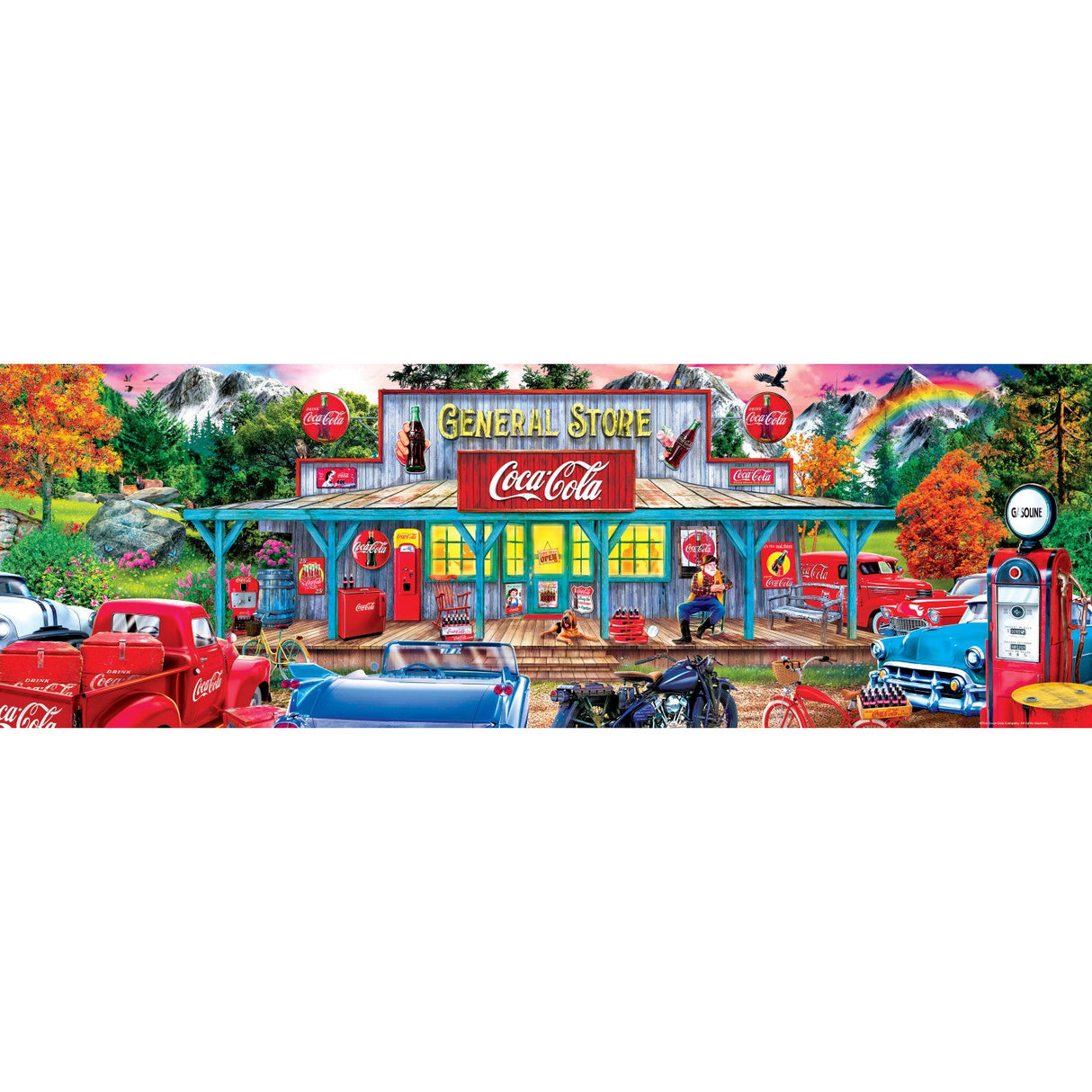 Coca-Cola - Stop-n-Sip 1000 Piece Panoramic Jigsaw Puzzle