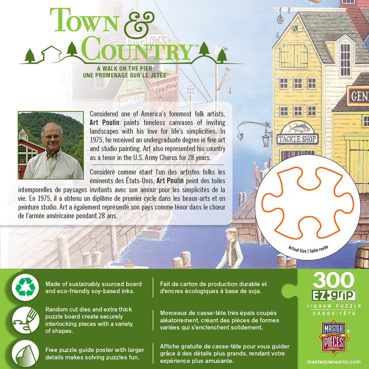 Town & Country - A Walk on the Pier 300 Piece EZ Grip Jigsaw Puzzle