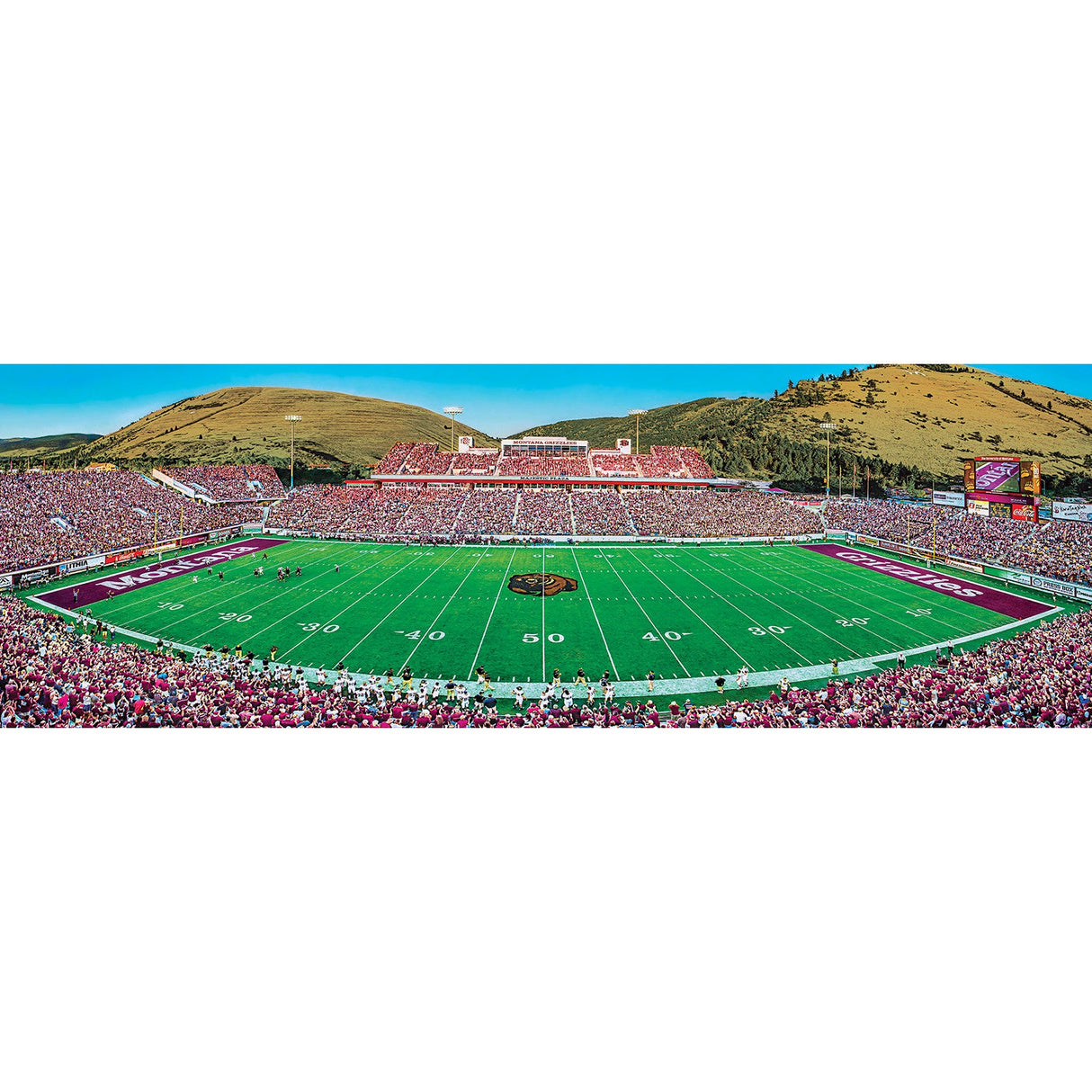 Montana Grizzlies - 1000 Piece Panoramic Jigsaw Puzzle