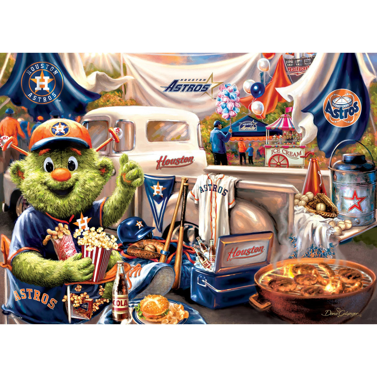 Houston Astros - Gameday 1000 Piece Jigsaw Puzzle