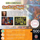 Glow in the Dark - On a Scary Night in October 500 Piece Jigsaw Puzzle